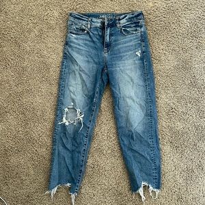 American eagle mom jeans
